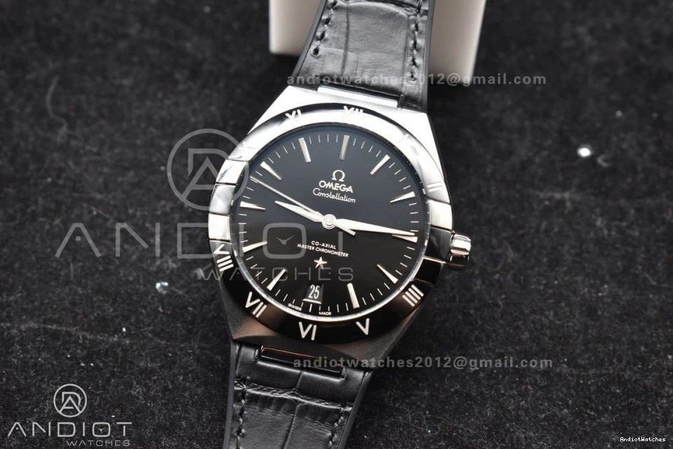 Ceramic Gummy A8900 Super Edition Best HighPerformance 1:1 Black Black Strap Clone SS Dial Black Constellation on 545 VSF 1207